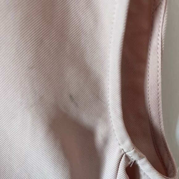 Everlane The Japanese GoWeave V-Neck Tee Pink Base - Size 8 - Picture 3 of 3